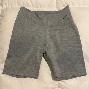 Grey biker shorts